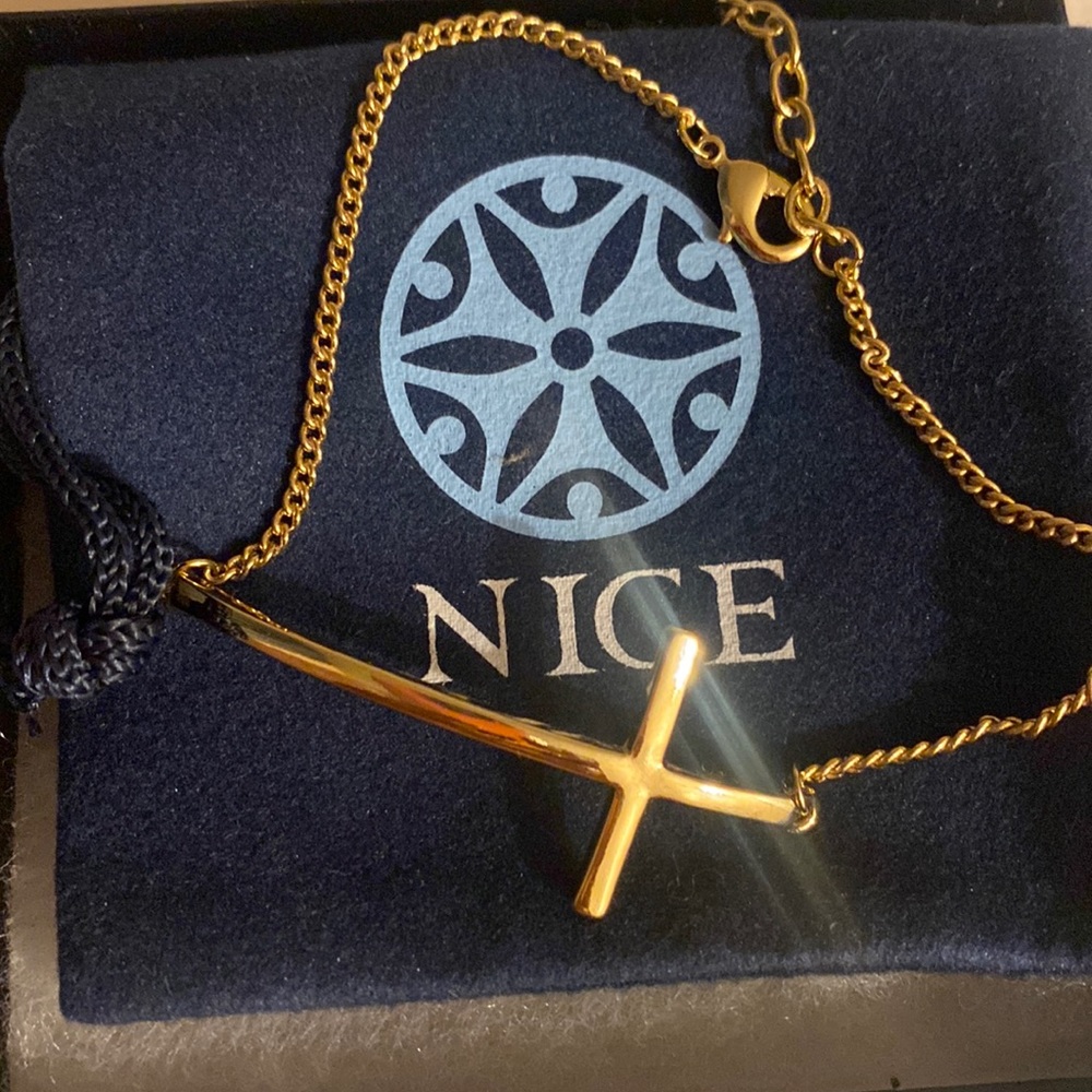 Beautiful Nice&bella anklet 18k gold plated